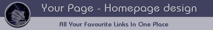 Your Page Homepage Design - All Your Favourite Links